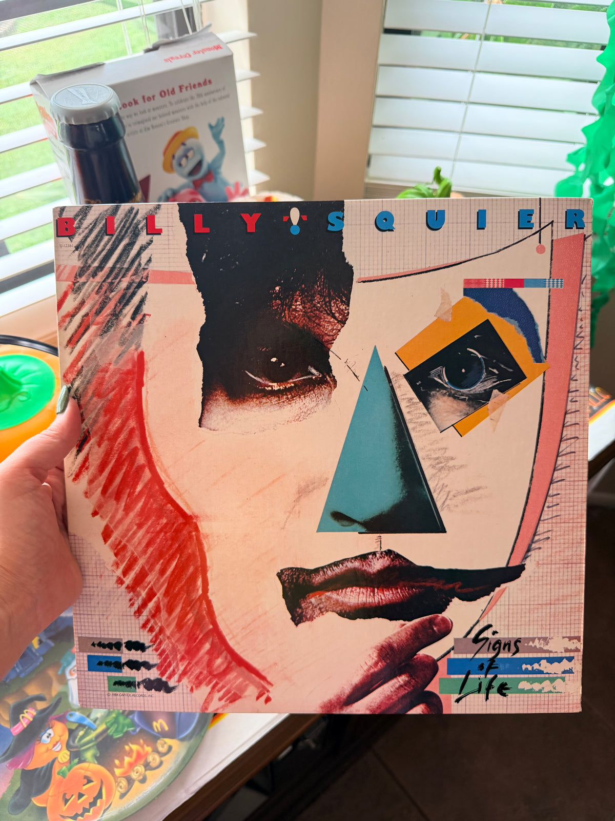 Billy Squier Signs of Life vinyl record