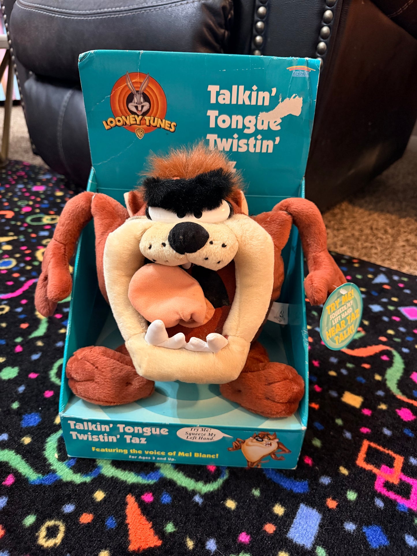 Talkin’ Tongue Twistin’ Taz