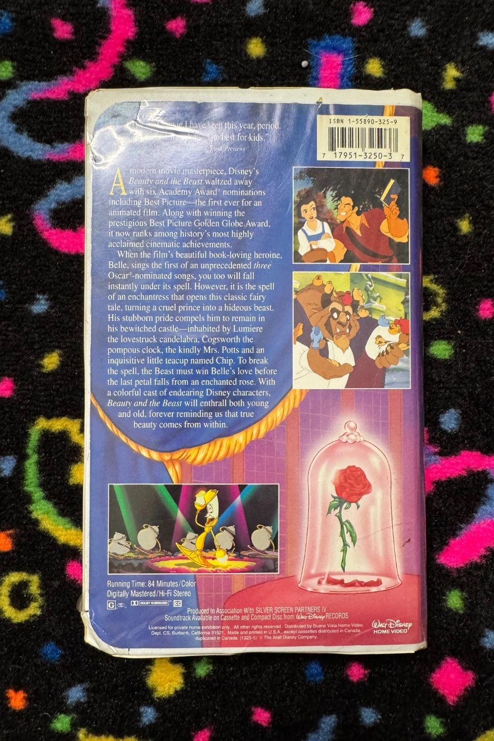 BEAUTY AND THE BEAST VHS*