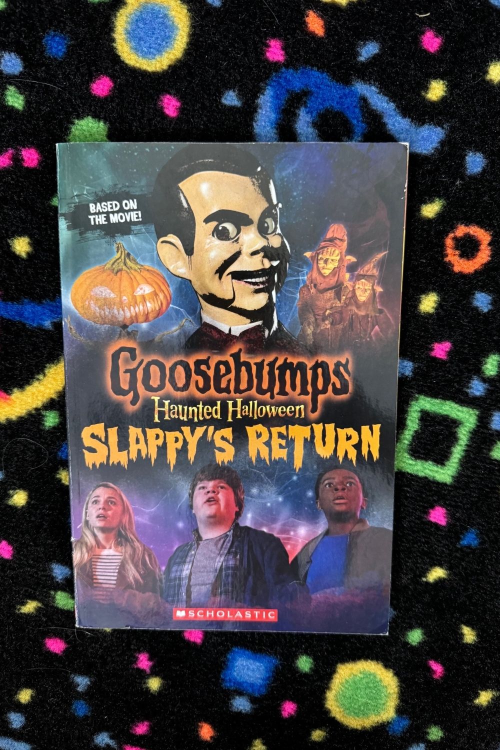 GOOSEBUMPS HAUNTED HALLOWEEN SLAPPY’S RETURN BOOK*