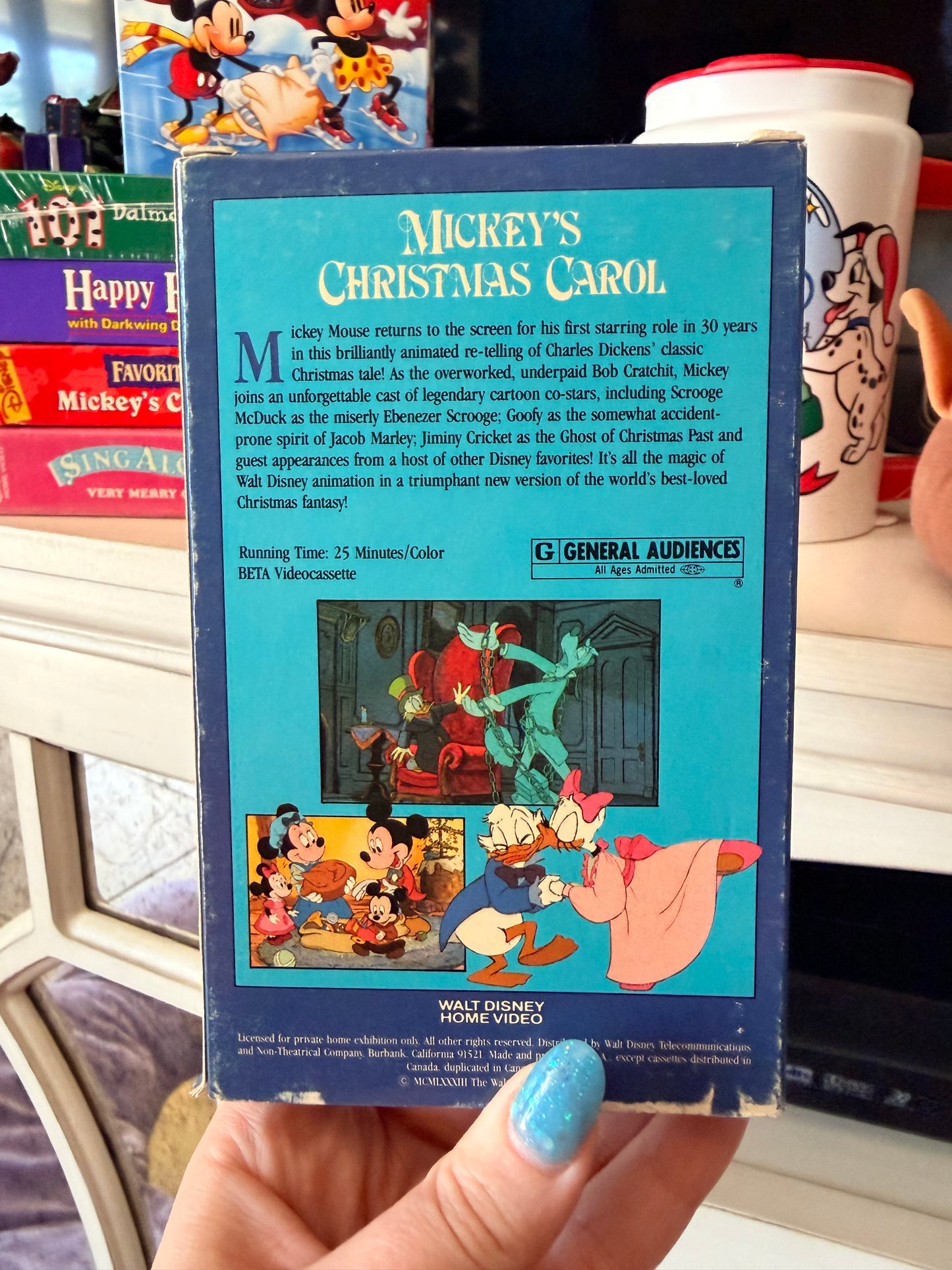 Mickeys Christmas Carol VHS
