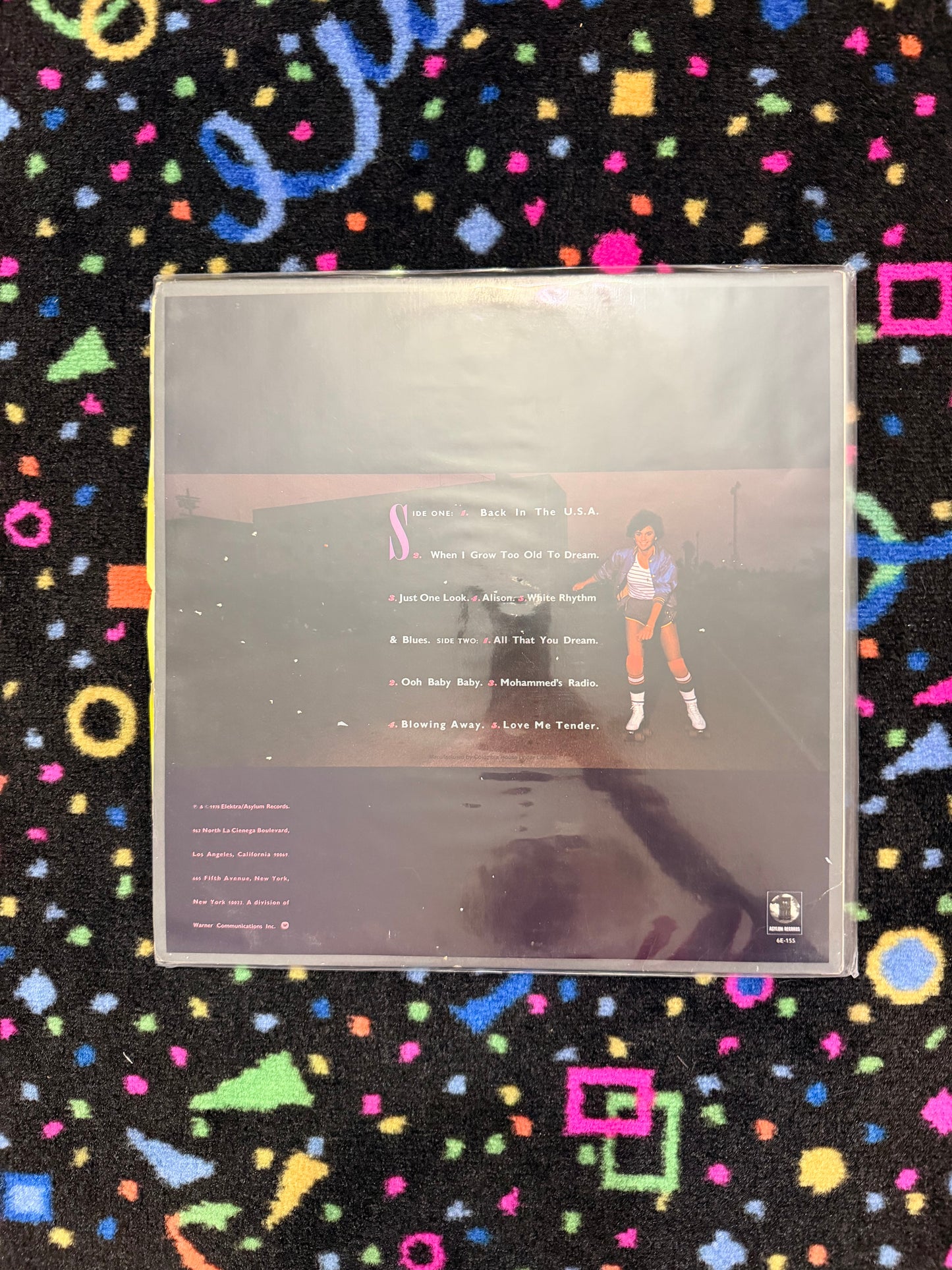 Linda Ronstadt living in the USA vinyl record