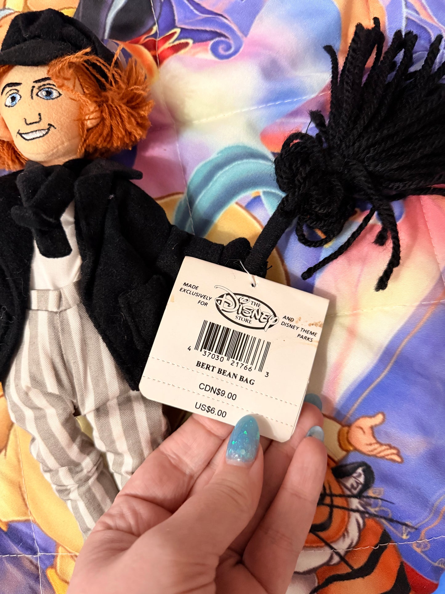 disney store bert bean bag