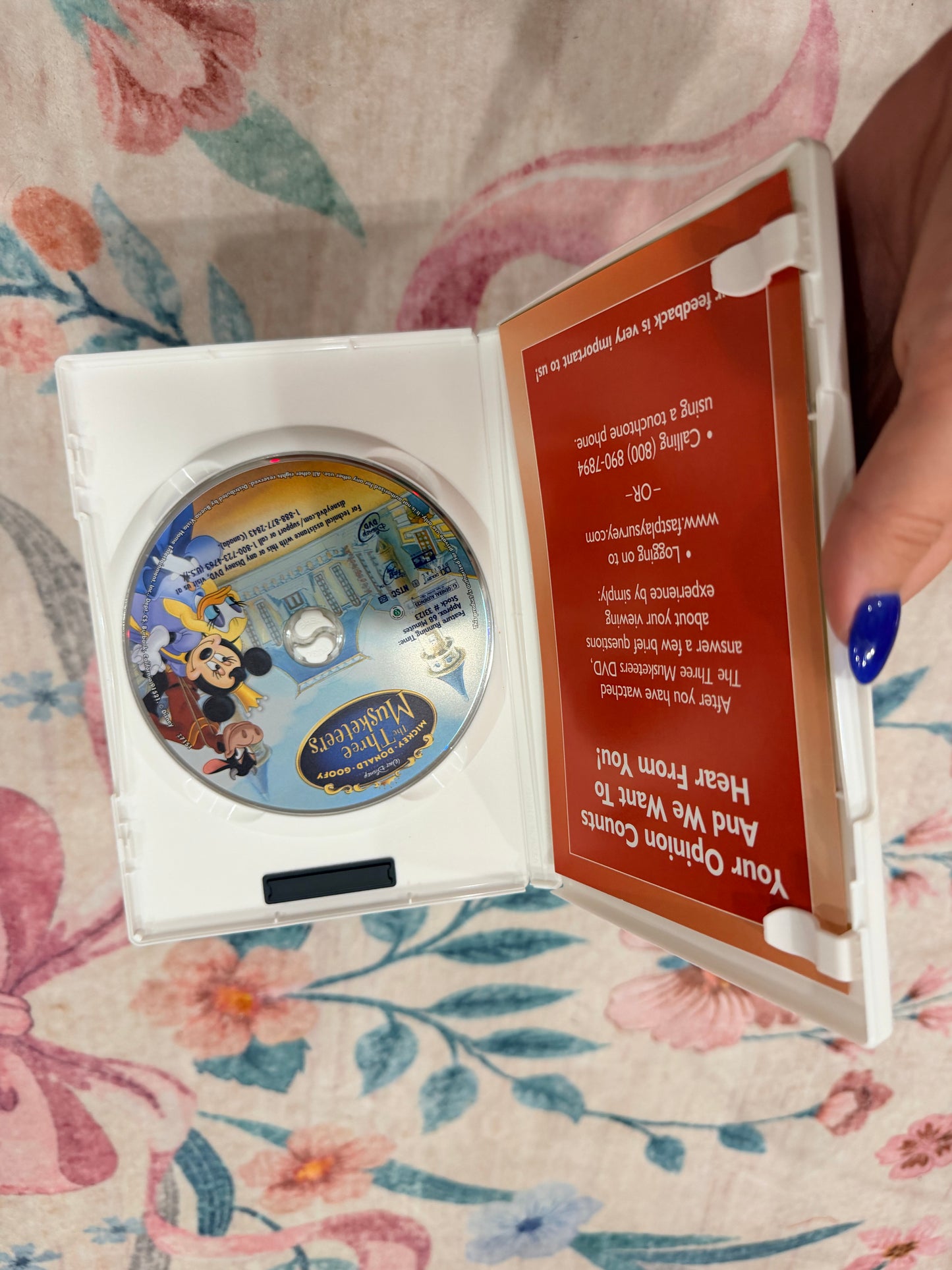 The three musketeers dvd