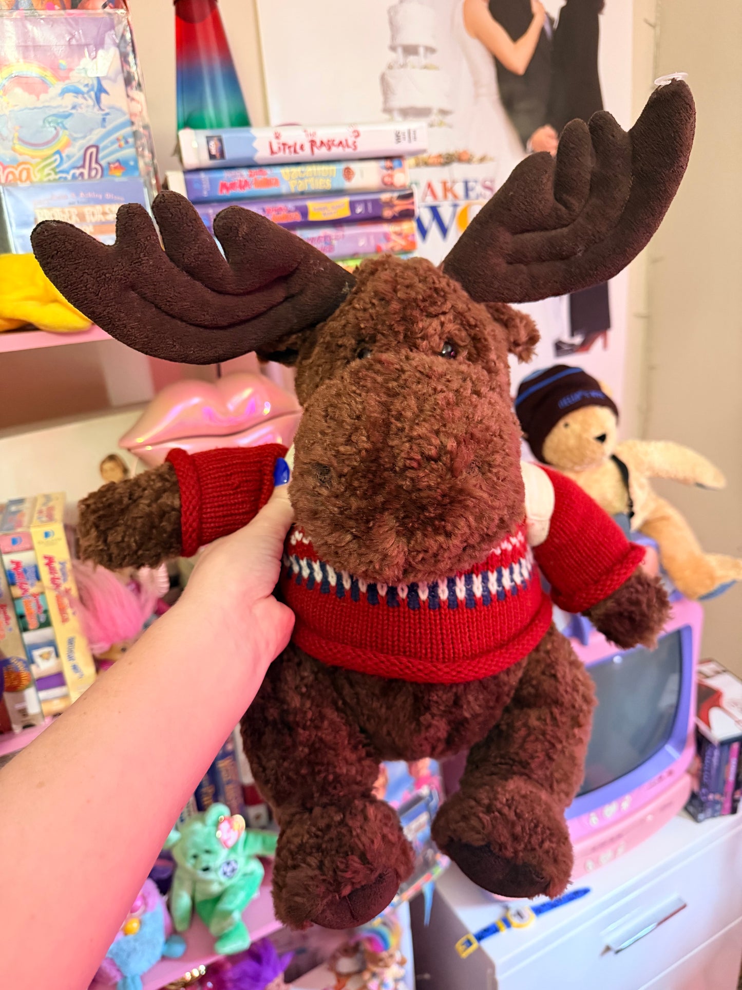 American Eagle Moose plush