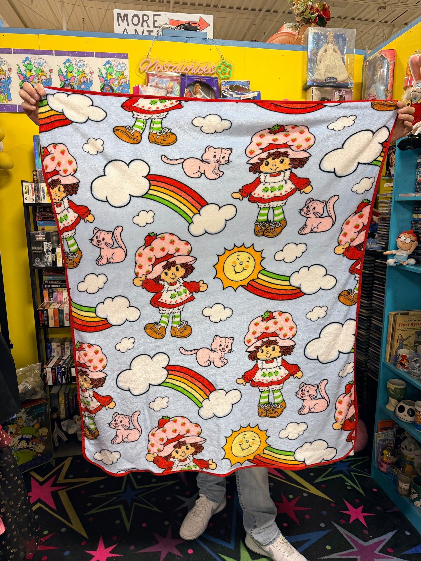Strawberry Shortcake throw blanket