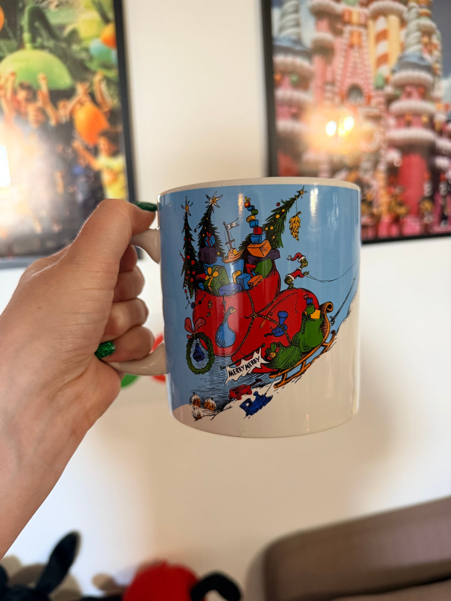 Grinch mug