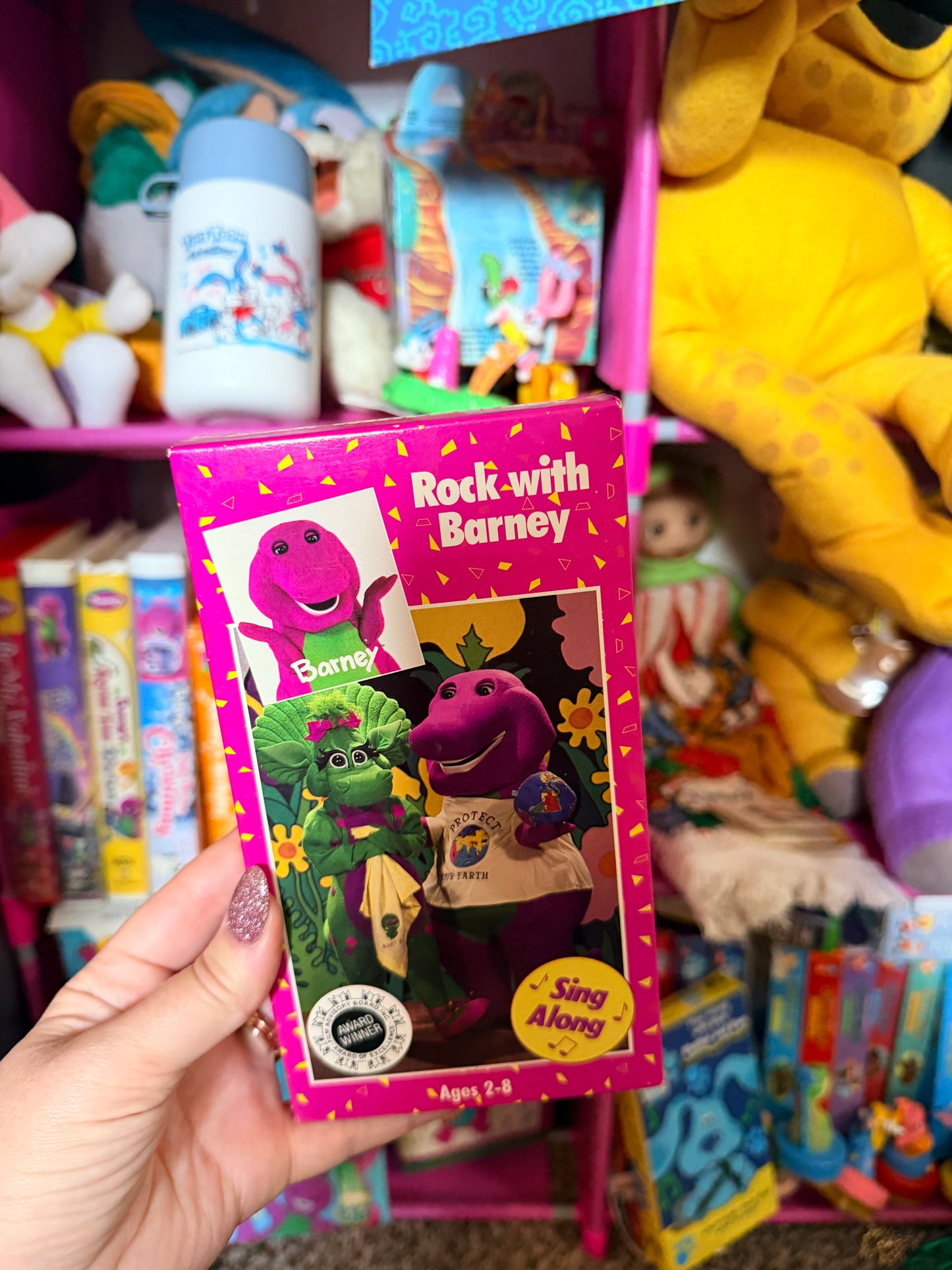 rock with Barney vhs