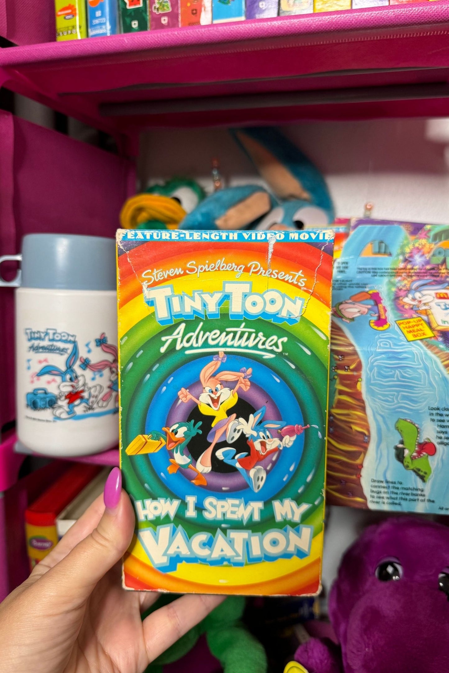 TINY TOON ADVENTURES: HOW I SPENT MY VACATION VHS*