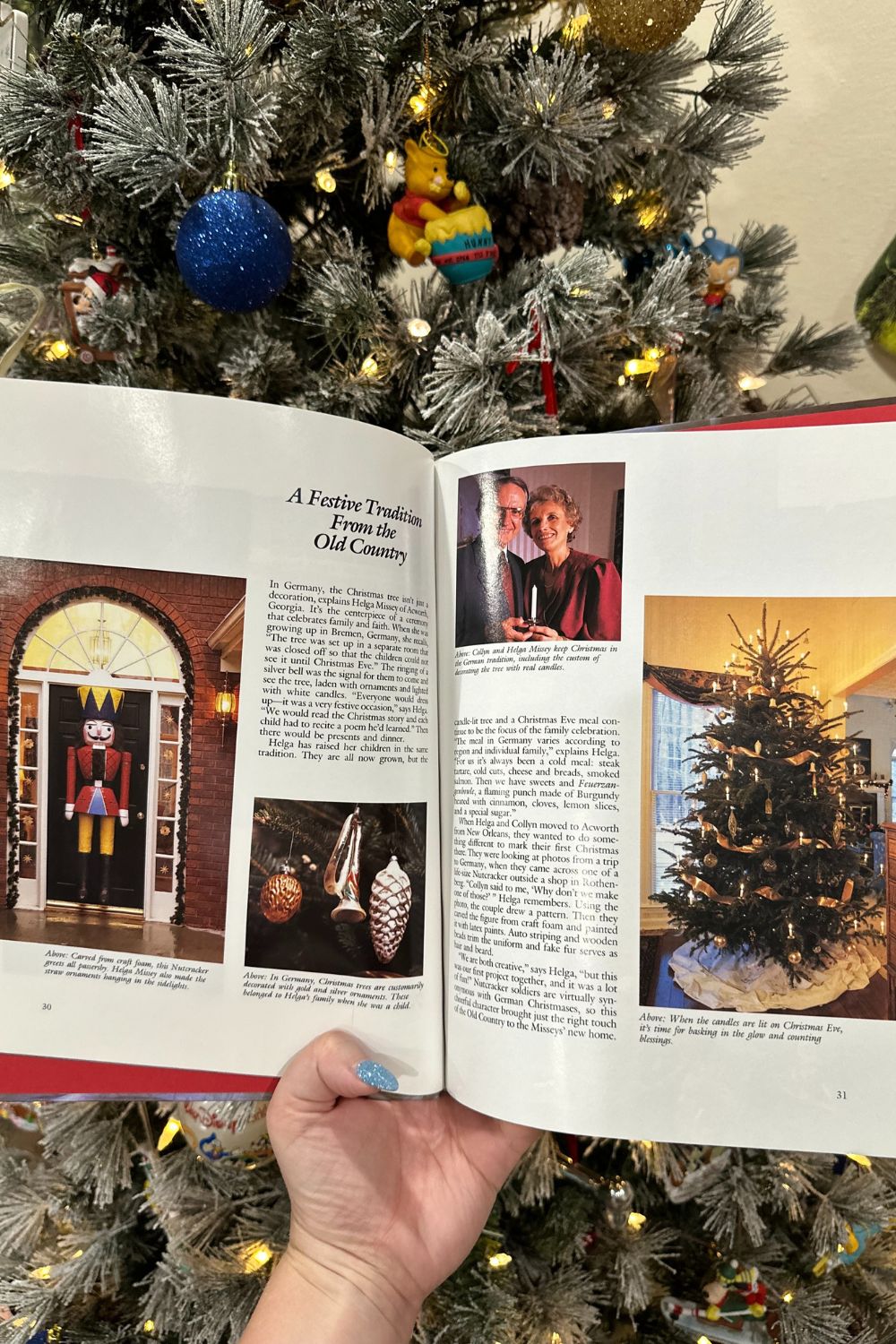 CHRISTMAS WITH SOUTHERN LIVING 1990 BOOK*