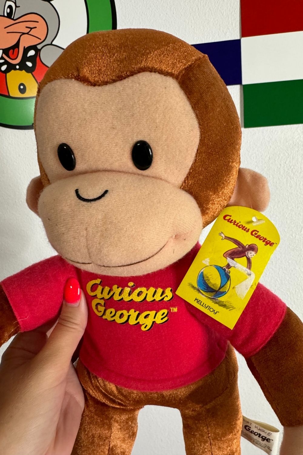 CURIOUS GEORGE 2006 PLUSH*