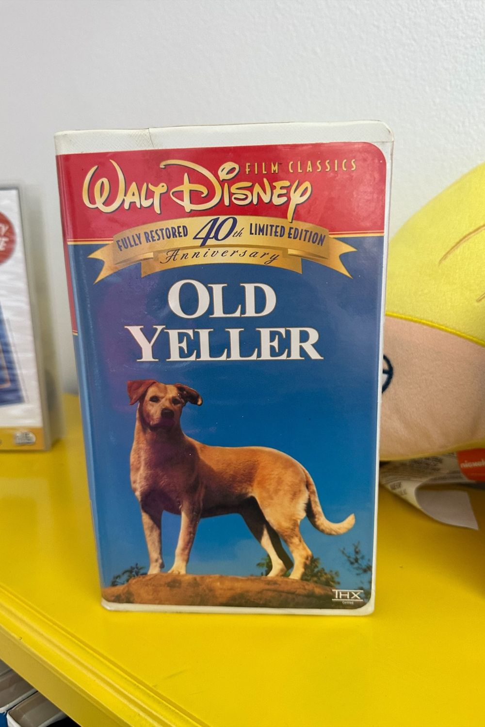 OLD YELLER VHS*