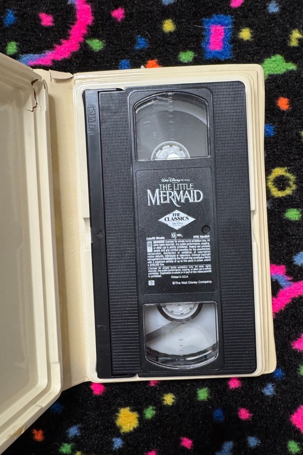 THE LITTLE MERMAID VHS*