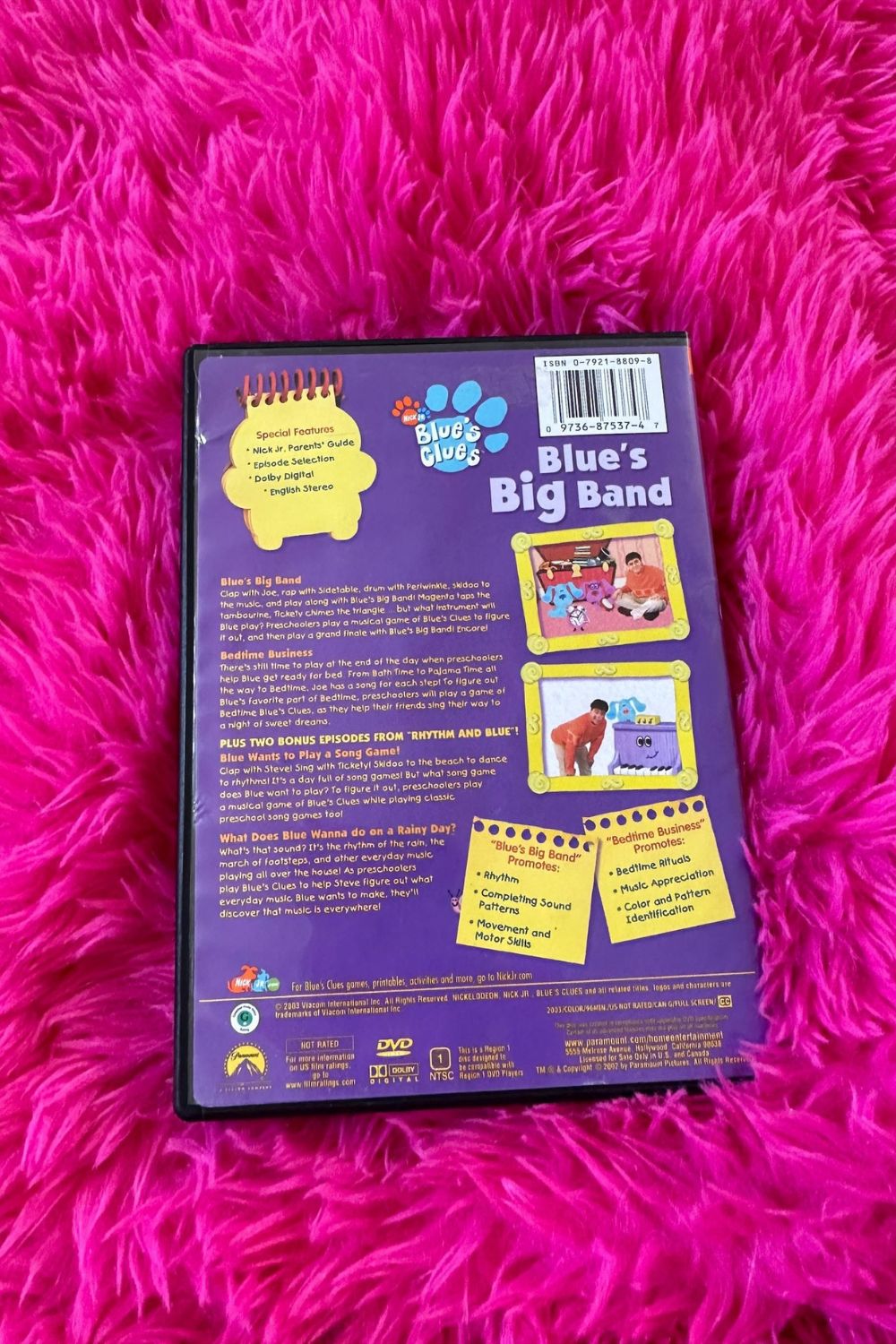 BLUS CLUES: BLUE BIG HAND DVD*