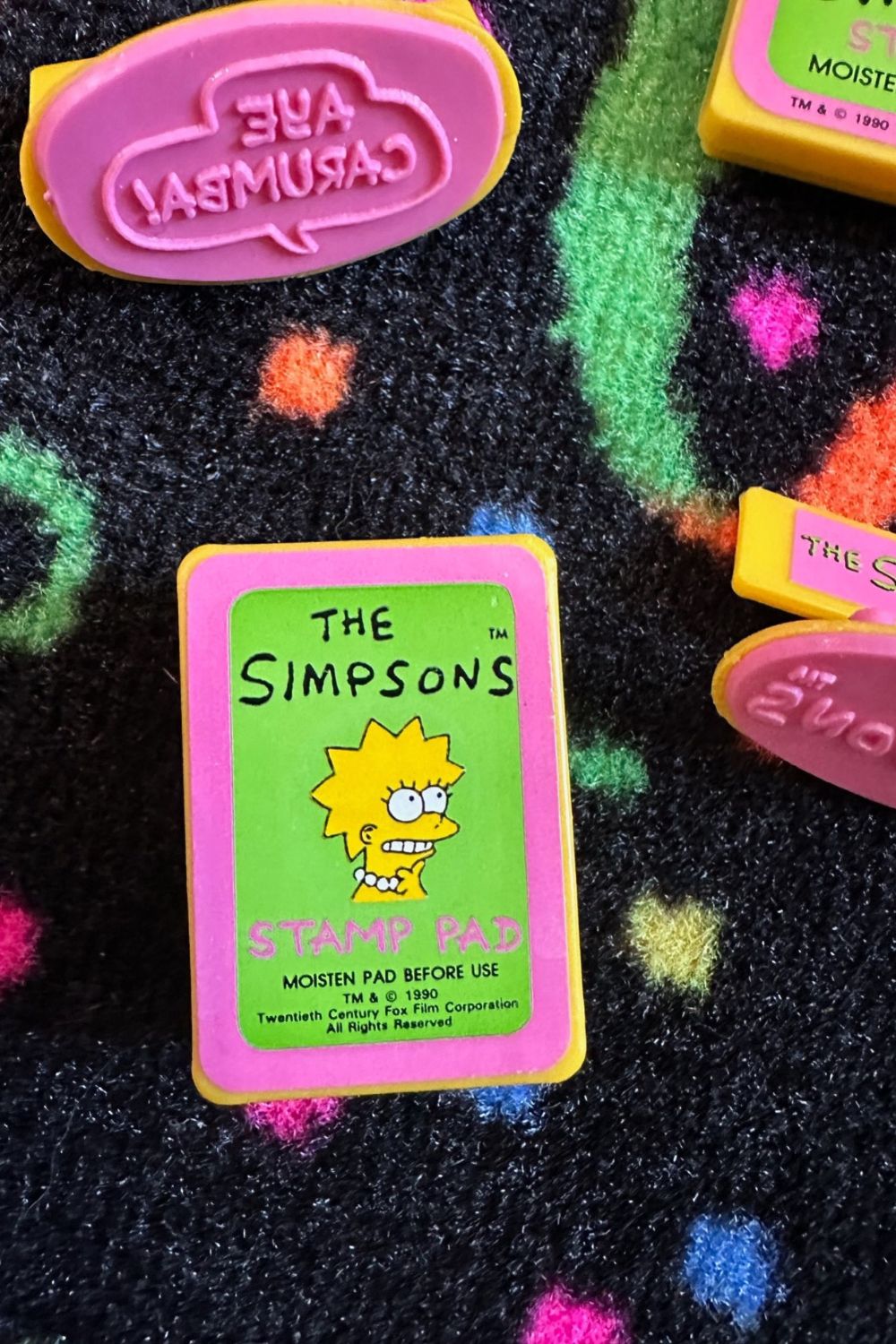 THE SIMPSONS MY BOOK OF STAMPS*