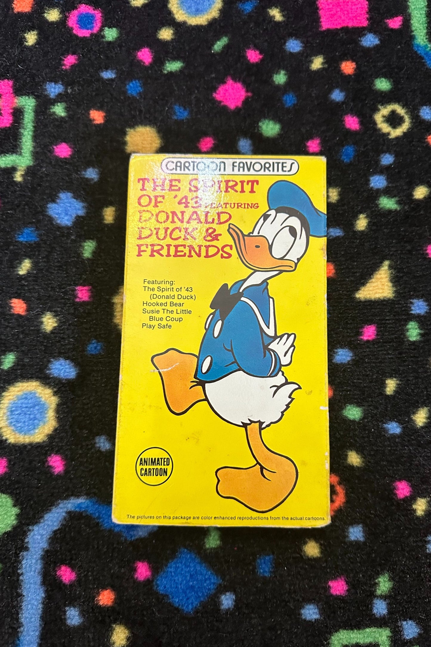 THE SPIRIT OF '43 DONALD DUCK VHS*