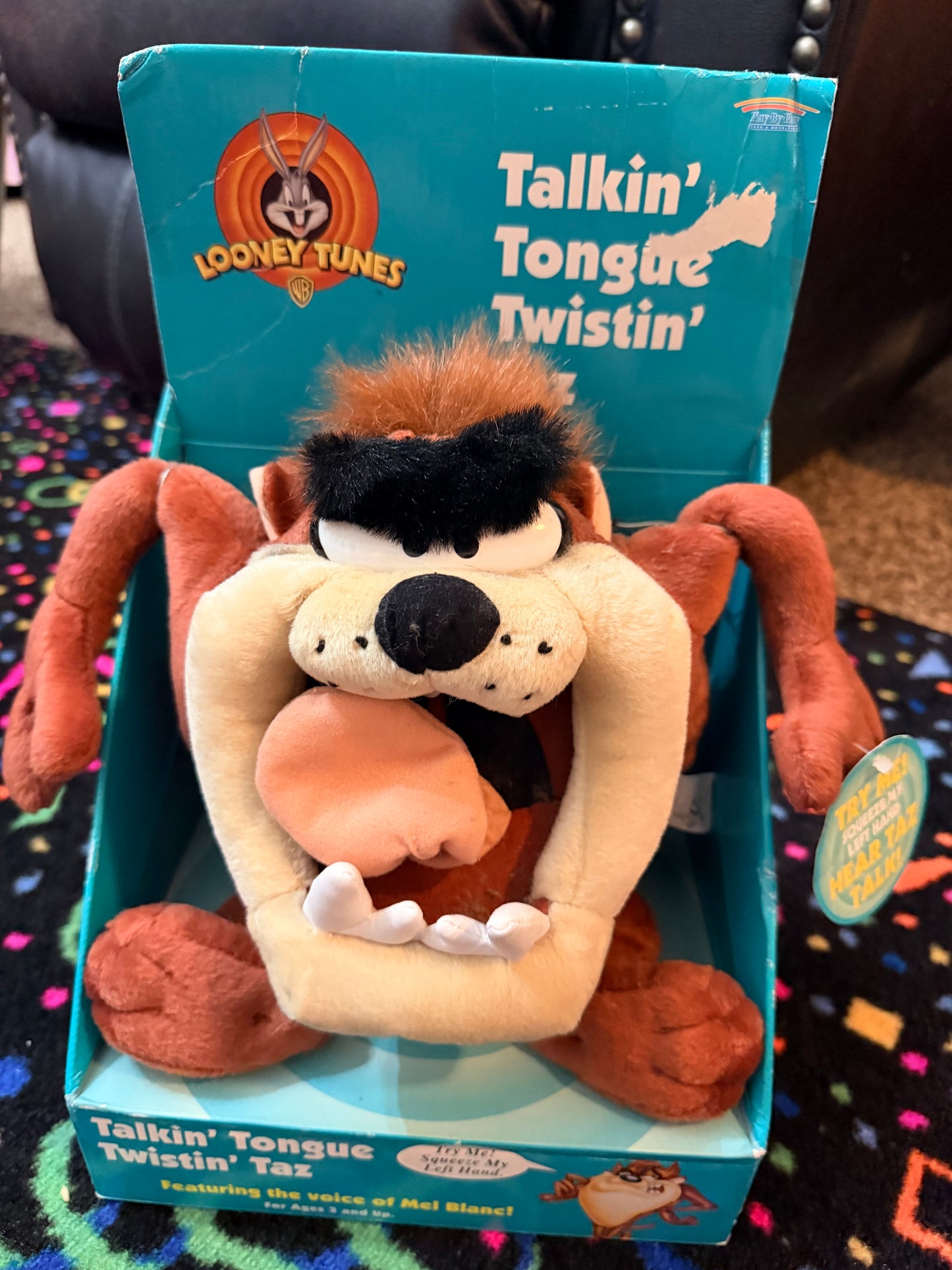 Talkin’ Tongue Twistin’ Taz
