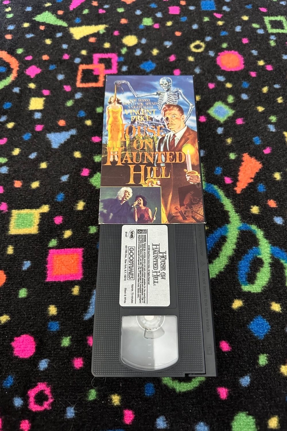 HOUSE ON HAUNTED HILL VHS*