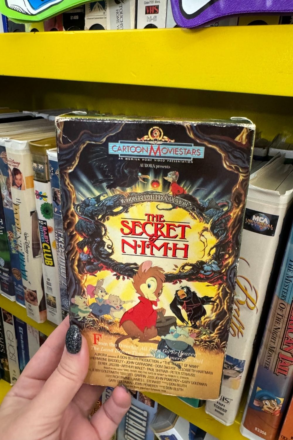 THE SECRET OF N.I.M.H VHS*