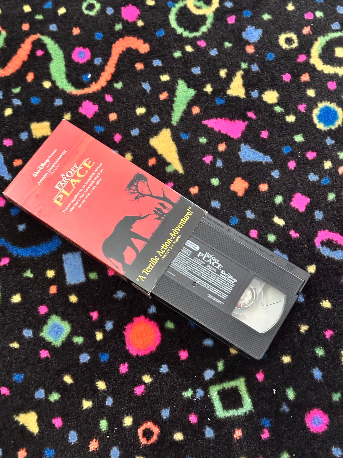 Disney’s A Far Off Place vhs