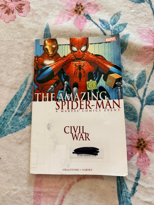 The-amazing spider-man civil war book