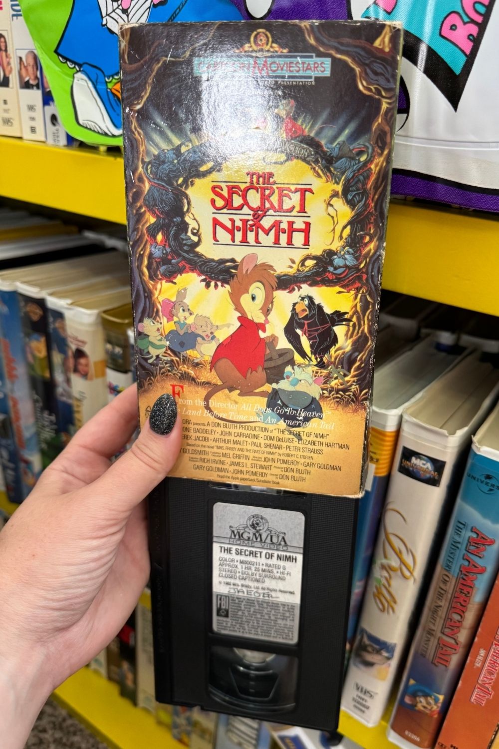 THE SECRET OF N.I.M.H VHS*