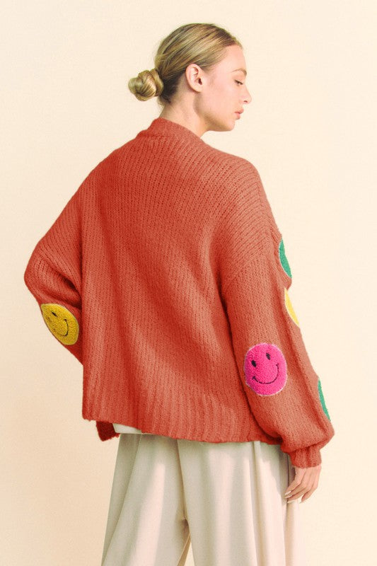 FEEL-GOOD FUZZ CARDIGAN