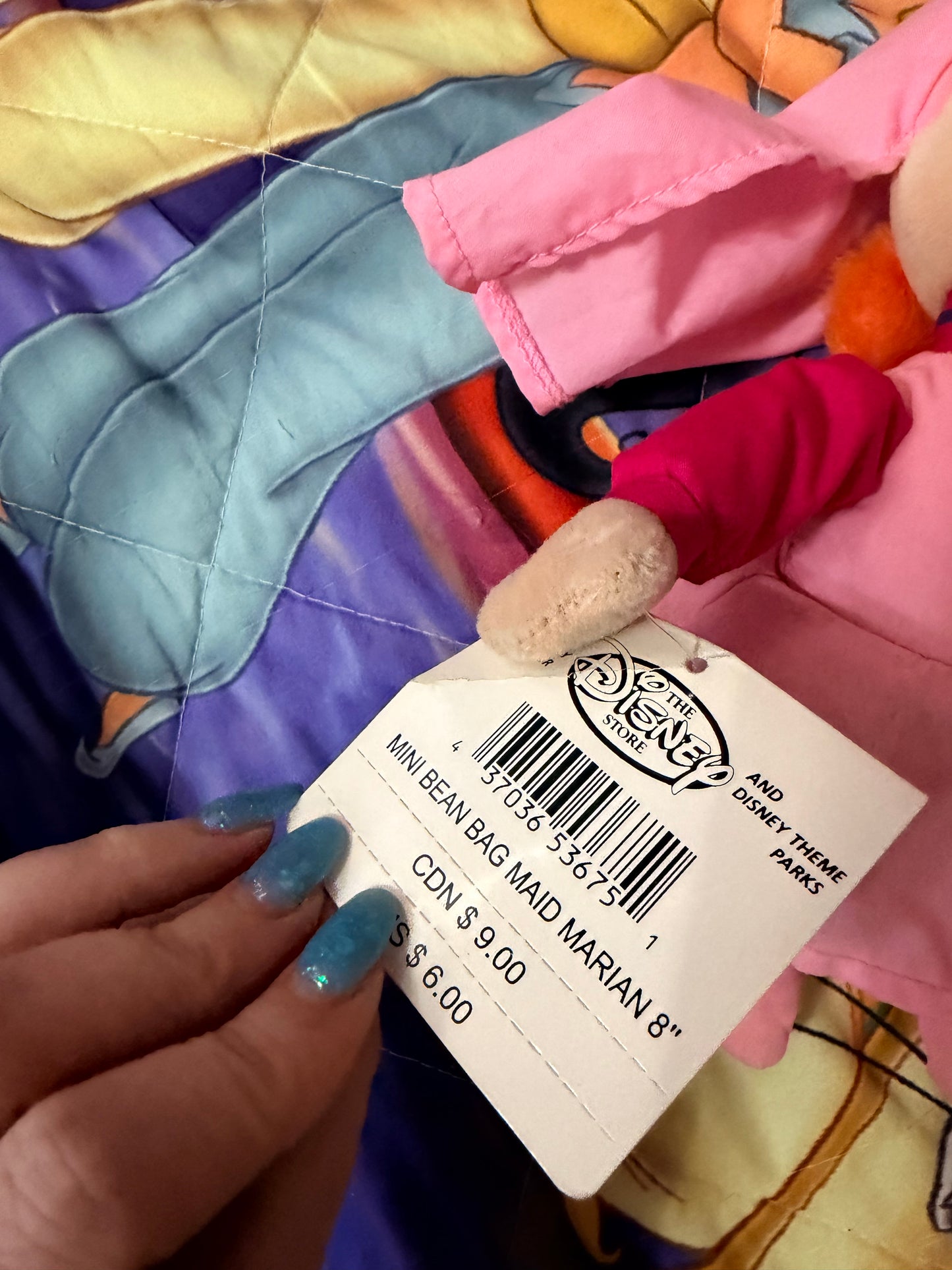 disney store maid marian bean bag