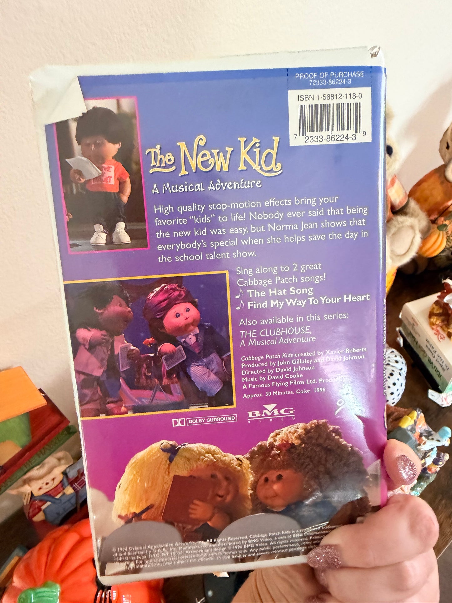 Cabbage patch the new kids a musical adventure vhs