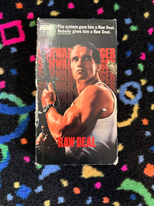 Raw Deal vhs