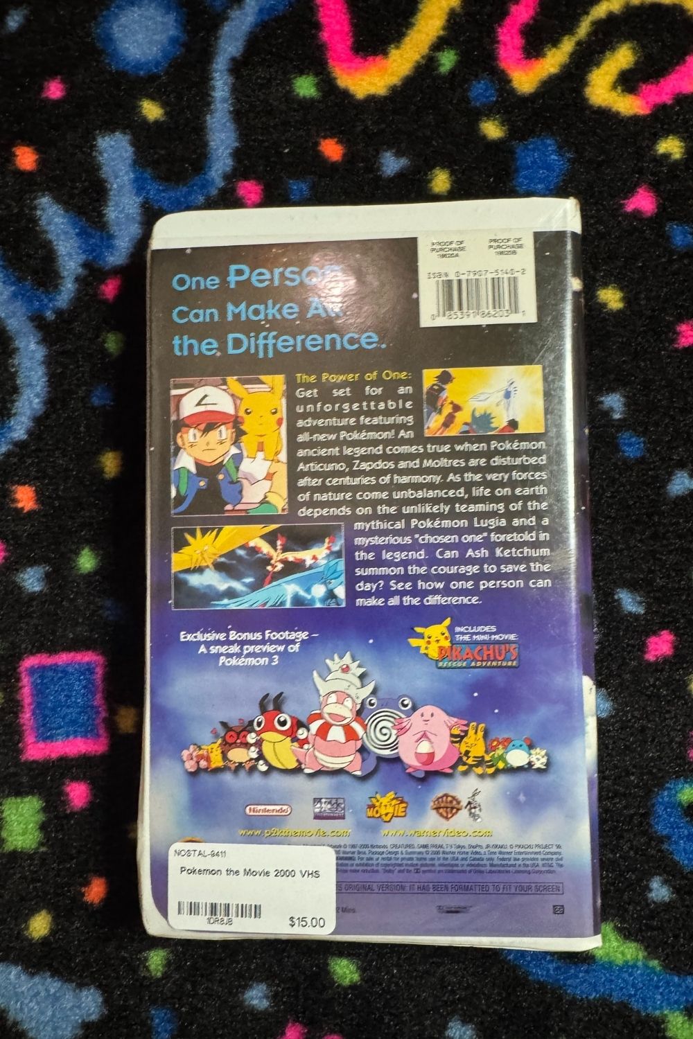 POKÉMON THE MOVIE 2000 VHS*