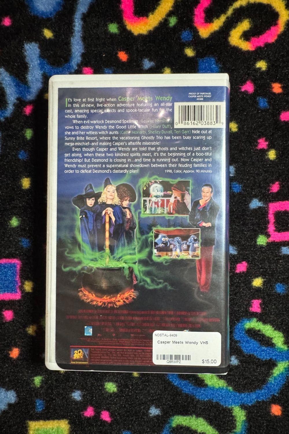 CASPER MEETS WENDY VHS*