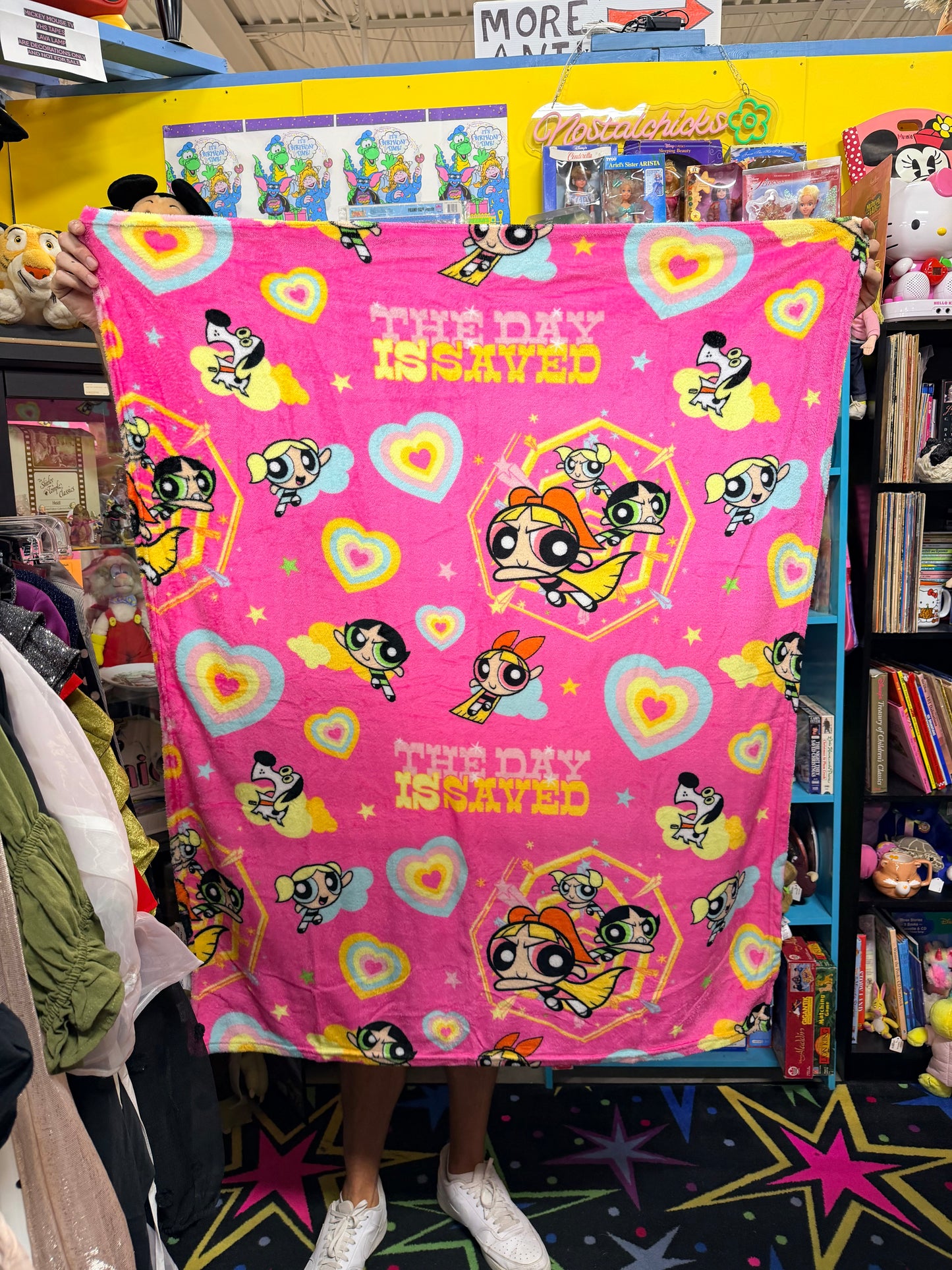 Powerpuff girls blanket