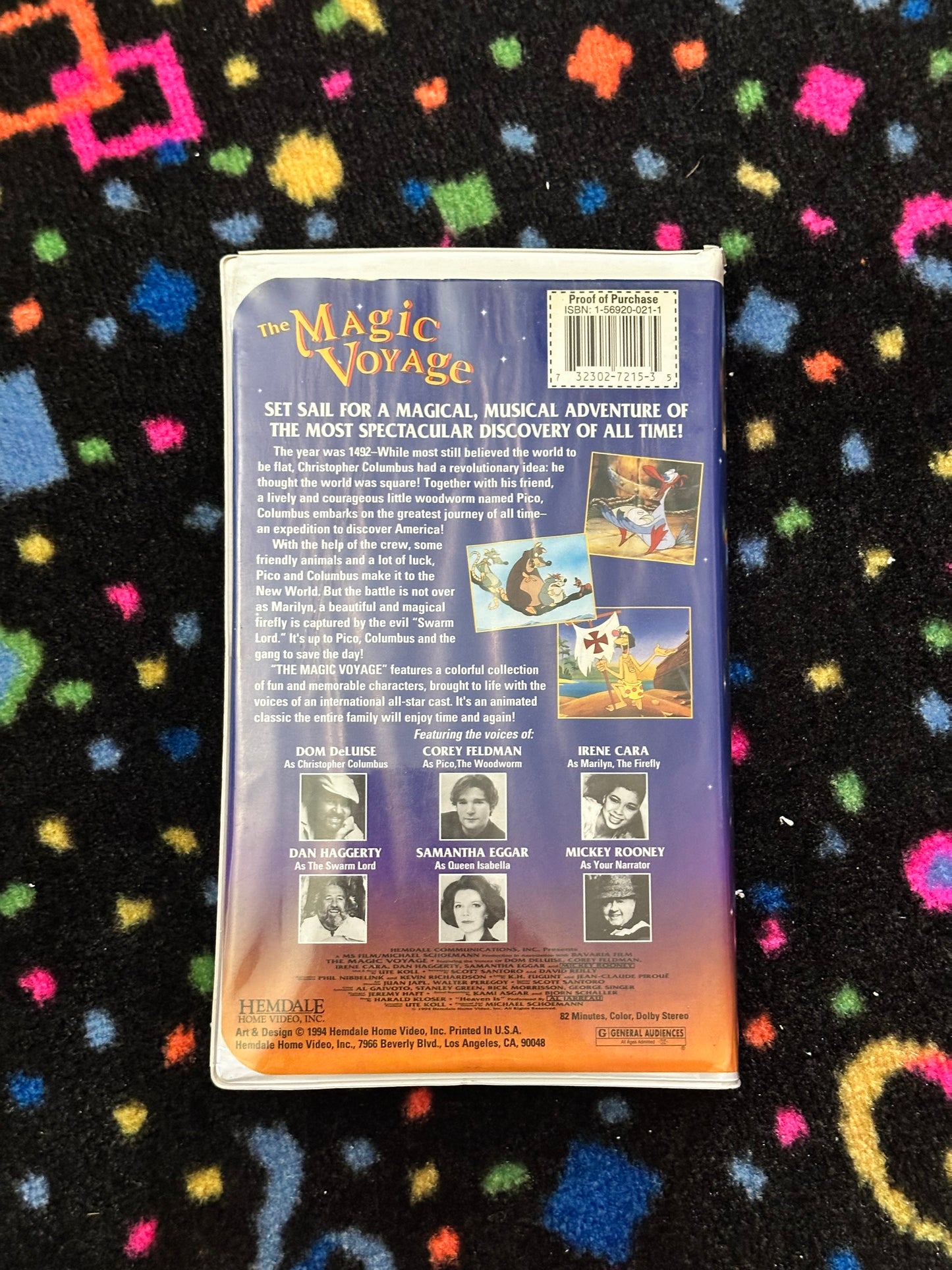 The Magic Voyage vhs