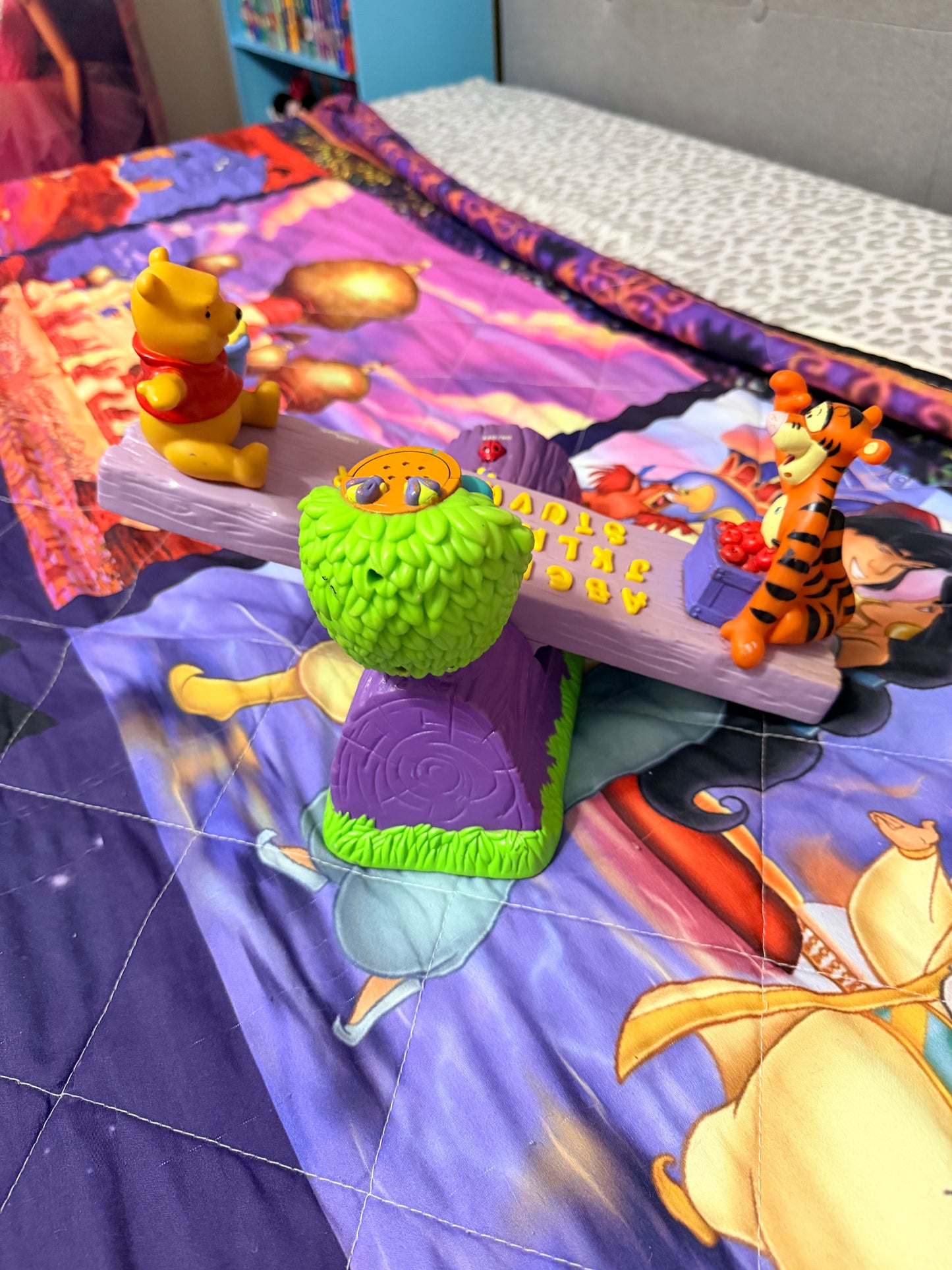 Pooh alphabet teeter totter