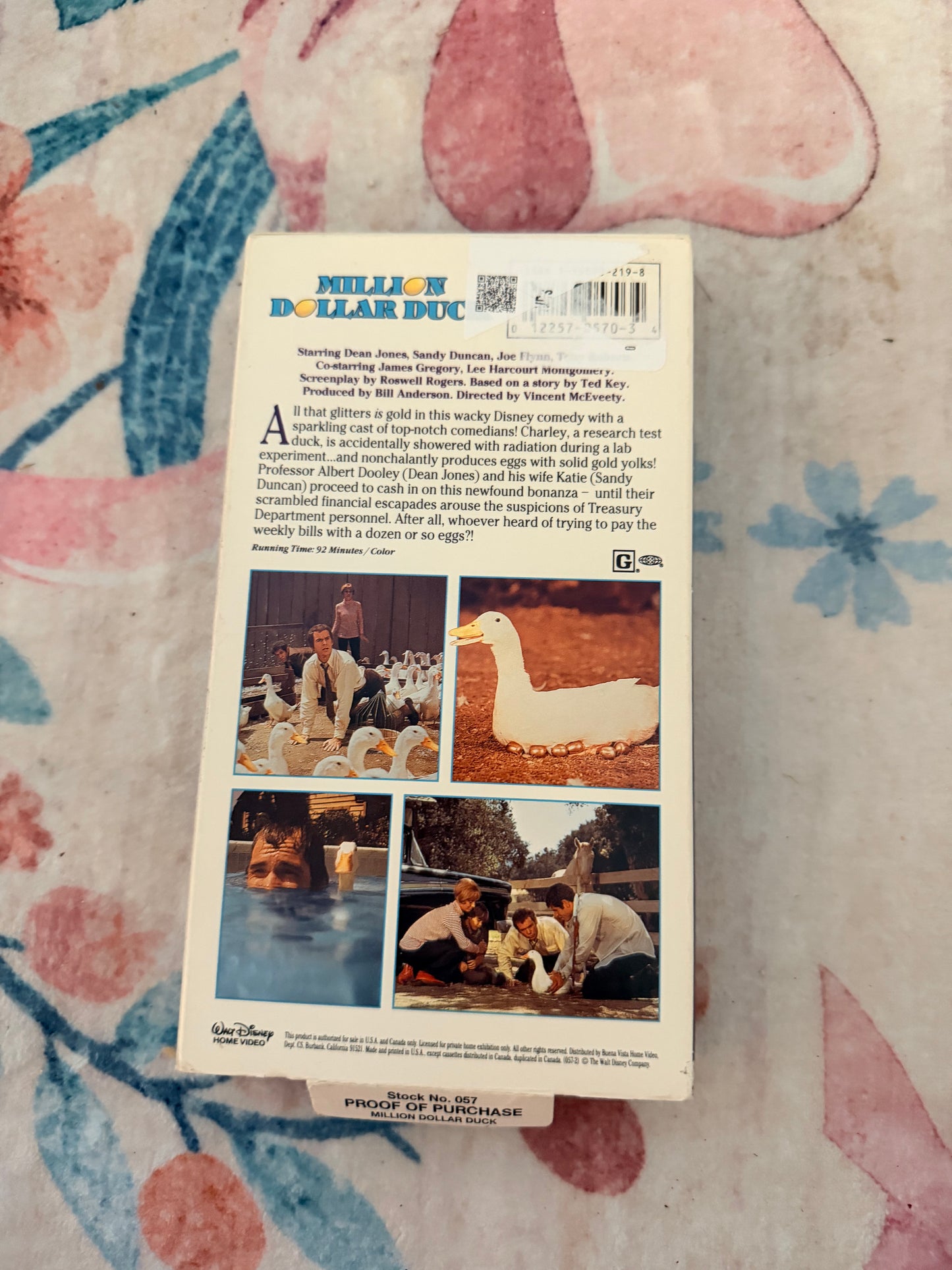 Million Dollar Duck VHS