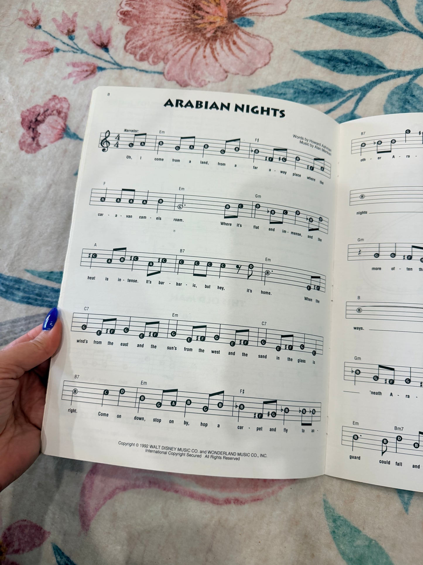 Aladdin recorder fun book
