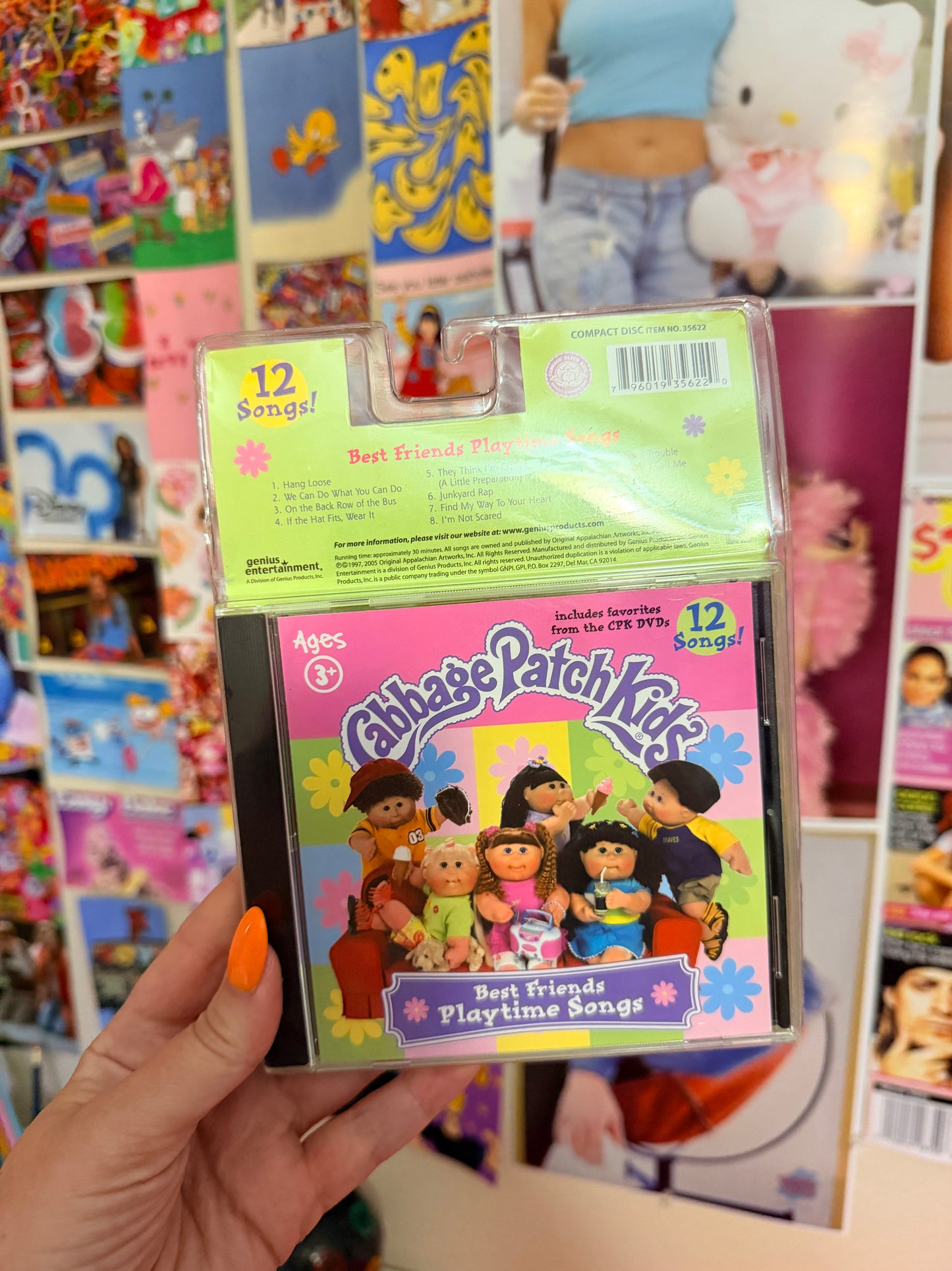 2005 Cabbage Patch Kids Playtime Songs CD