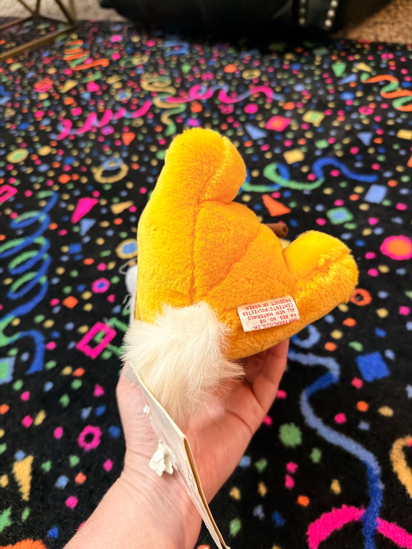 1981 Easter Garfield plush