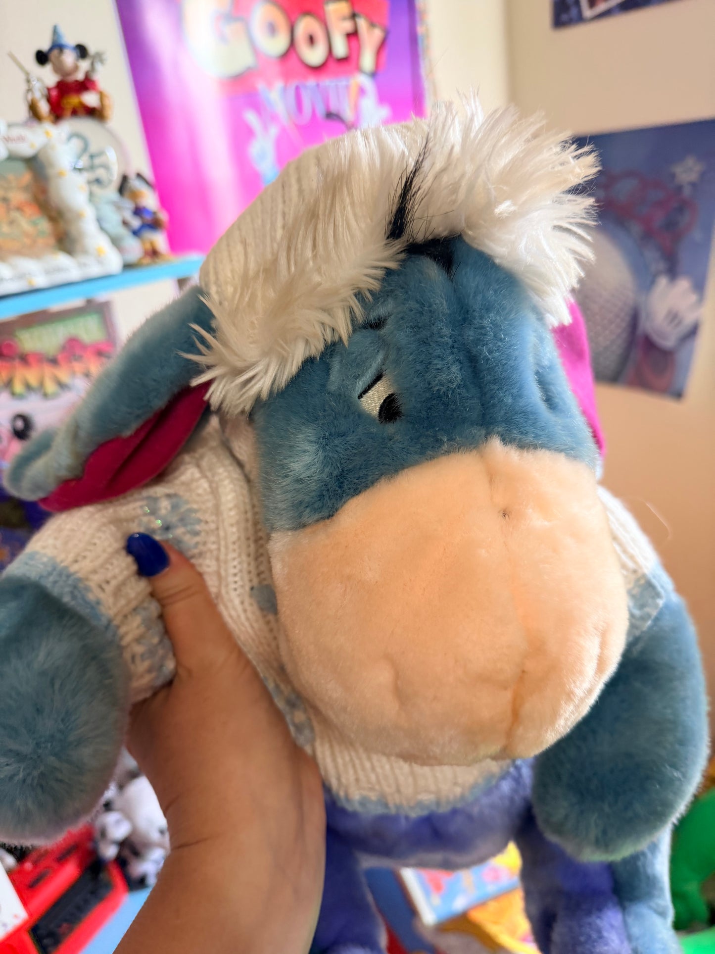 Holiday Eeyore plush