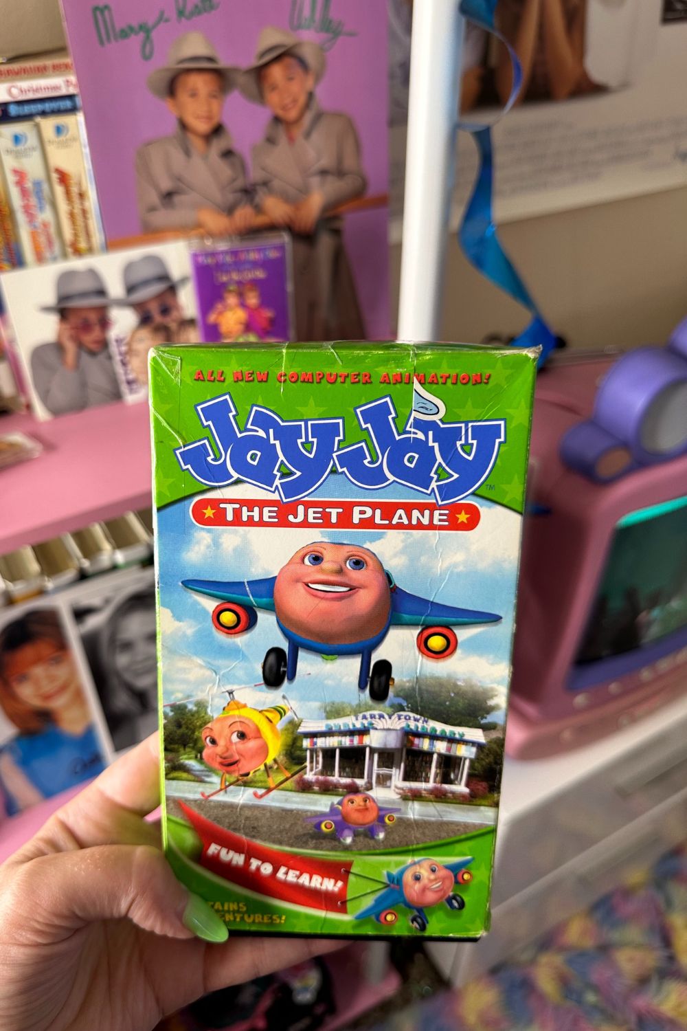 JAY-JAY THE JET PLANE: FUN TO LEARN VHS*