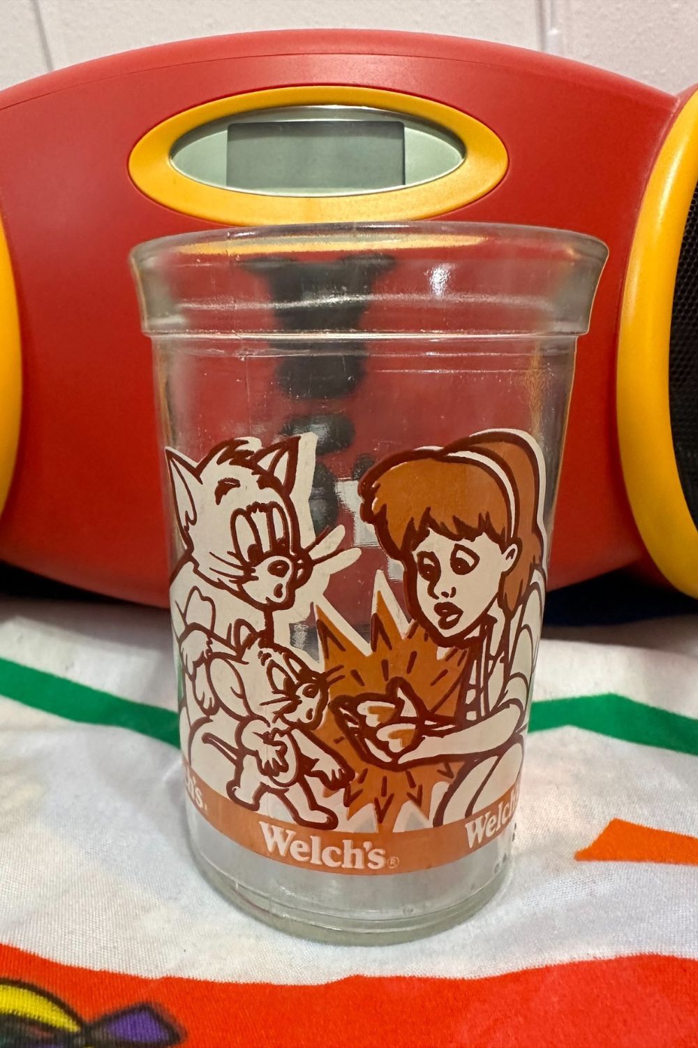 1993 TOM & JERRY WELCHS GLASS SET BUNDLE*