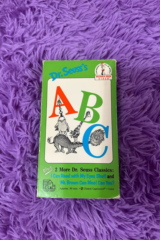 DR. SEUSS'S ABC VHS*