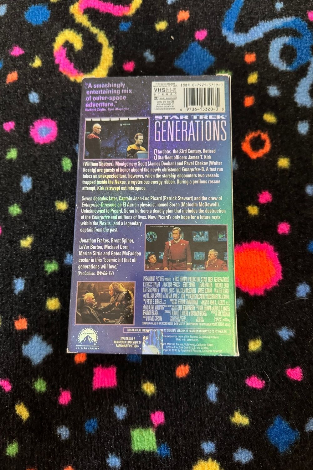 STAR TREK GENERATIONS VHS*