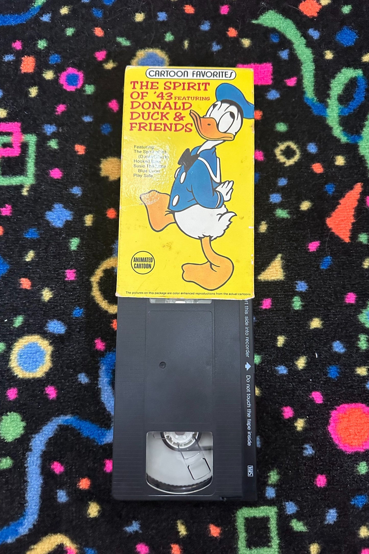 THE SPIRIT OF '43 DONALD DUCK VHS*