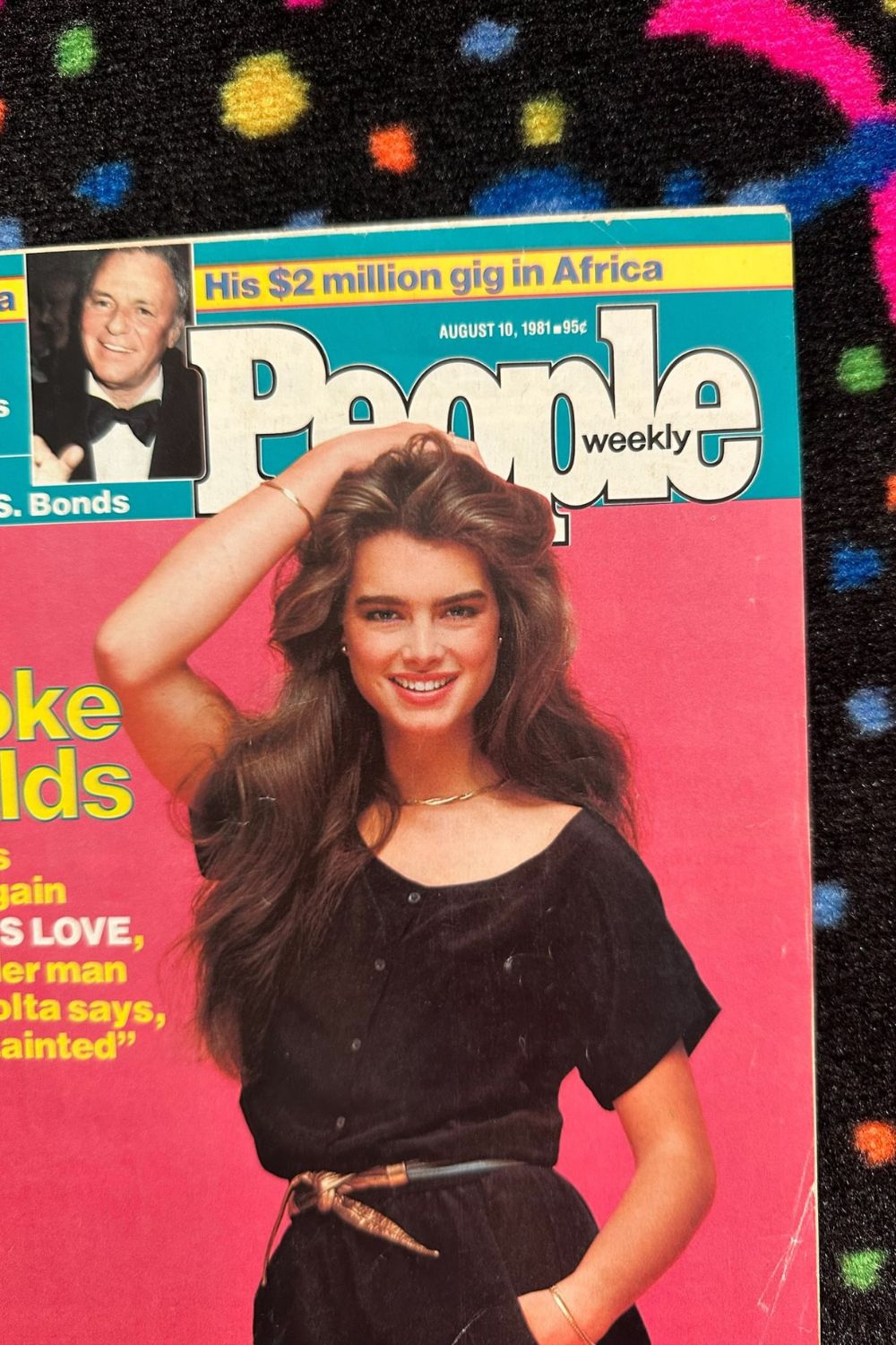 1981 AUGUST 10TH PEOPLE MAGAZINE: BROOKE SHIELDS*