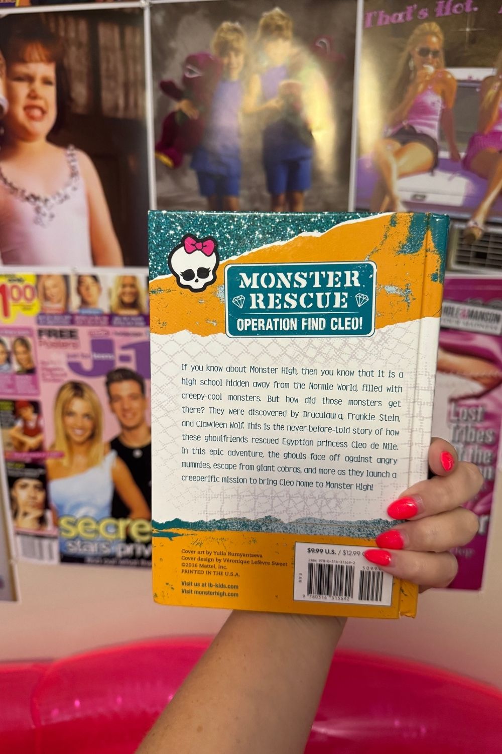 MONSTER HIGH: MONSTER RESCUE BOOK*