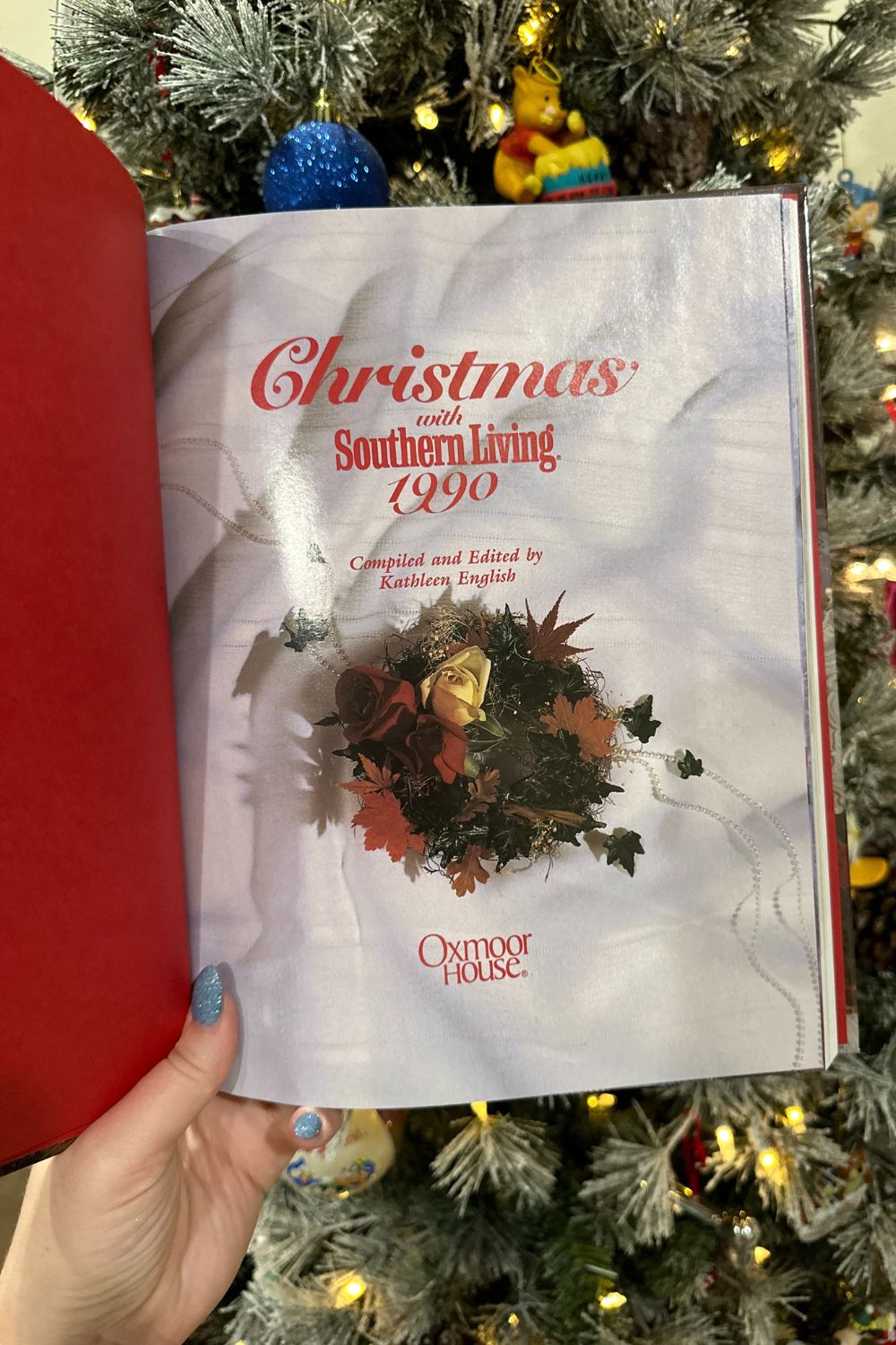 CHRISTMAS WITH SOUTHERN LIVING 1990 BOOK*