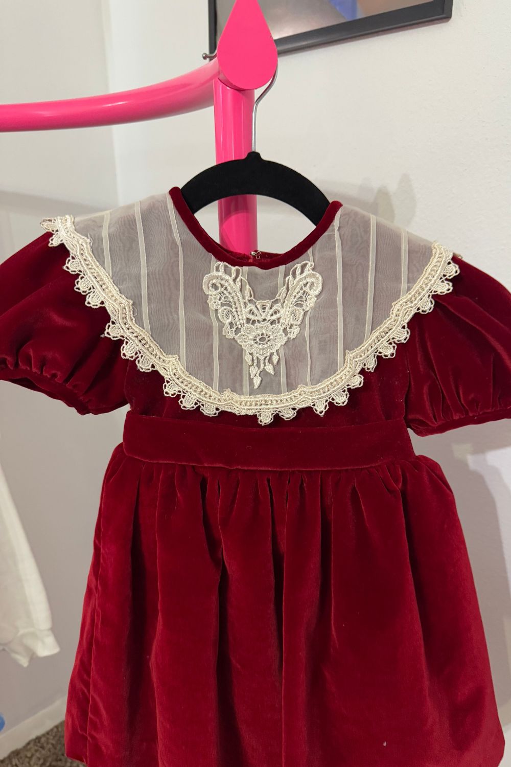 VINTAGE CHRISTMAS DRESS 4T*