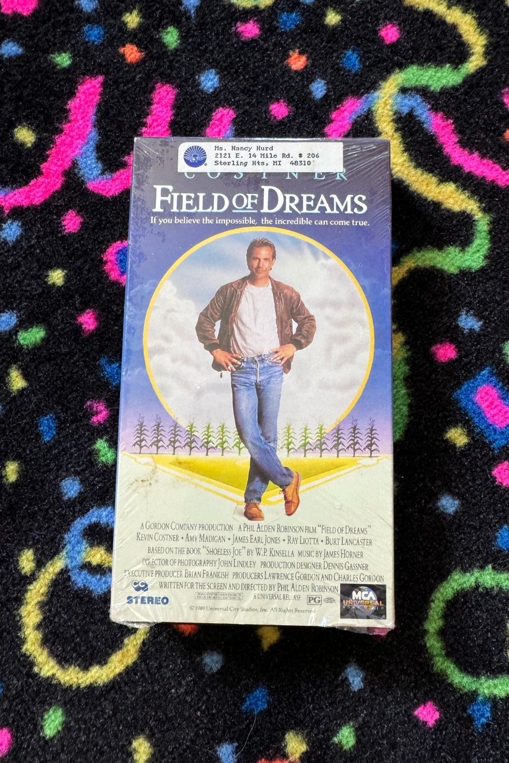 FIELD OF DREAMS VHS*